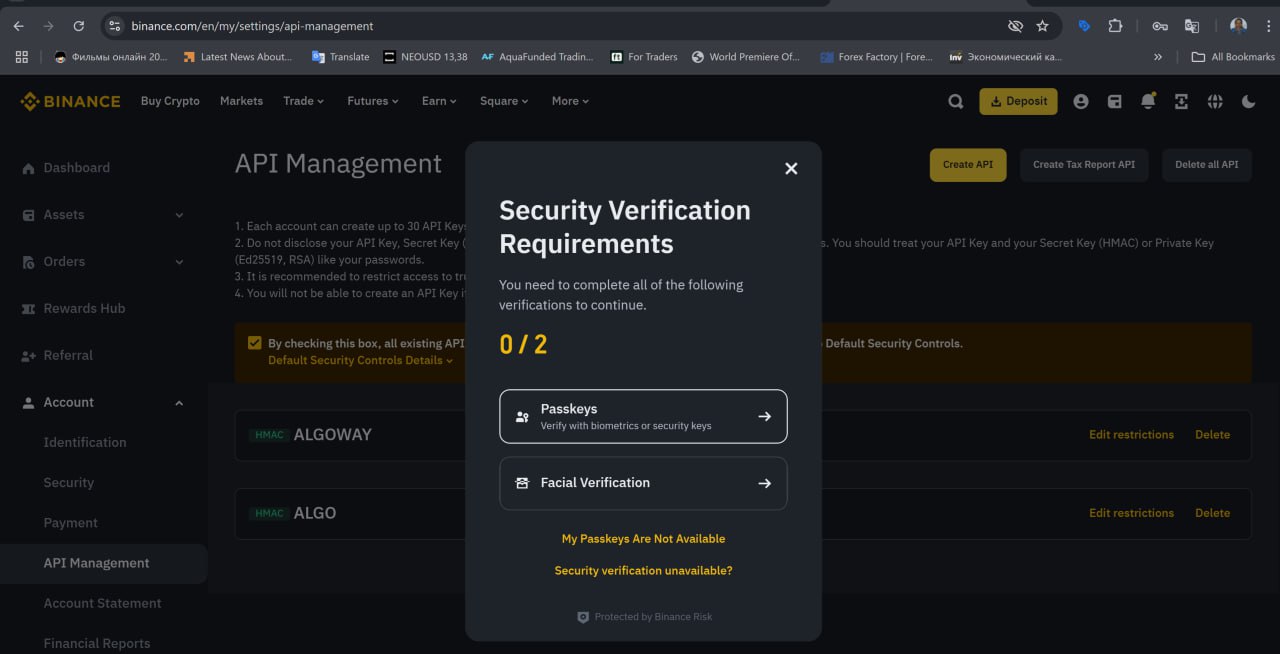 TradingView to Binance webhook automation with AlgoWay